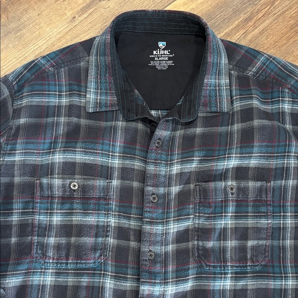 Kuhl Men’s Fugitive Flannel Shirt- XL - Picture 4 of 10